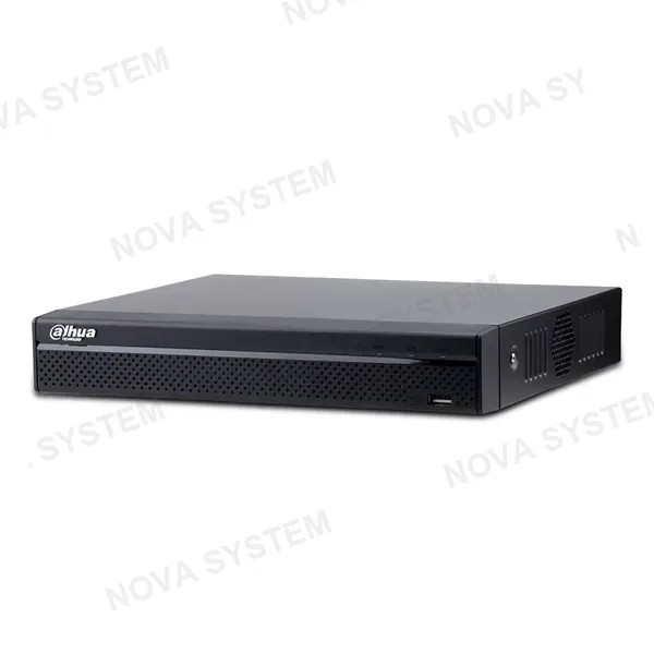 DAHUA DAHUA DHI-NVR2104HS-P-4KS3 Grabador de Video en Red de 4 canales, 1U, 4PoE y 1 HDD Lite