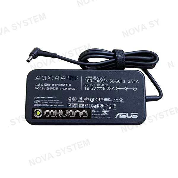 CARGADOR AS 19.5V 9.23A 180W 4.5*3.0 PUNTA DELGADA