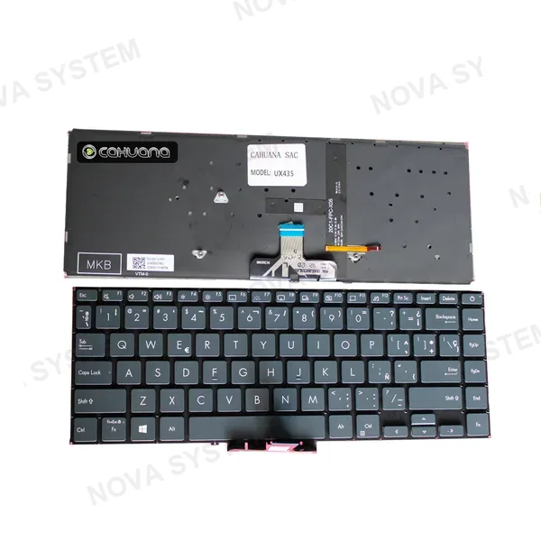 TECLADO PARA LAPTOP ASUS ZENBOOK 14 UX435E UX435EG UX435EA CBE E-R C/I S/N