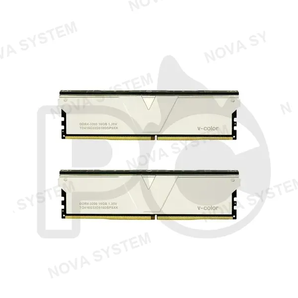MEMORIA RAM V-COLOR SKYWALKER PLUS RGB 32GB (2X16GB) DDR4 3200MHZ