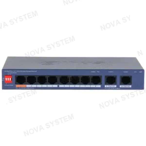 DAHUA DAHUA DH-CS4010-8GT-60 Switch Gigabit 10 Puertos con 8 Puertos PoE