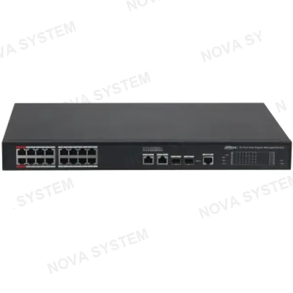 DAHUA DH-S4220-16GT-190 Switch Administrable 20 Puertos Gigabit 2SFP 190W