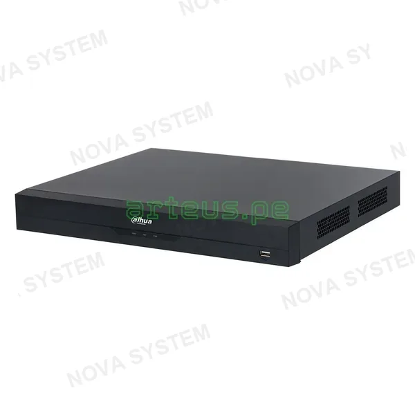 DAHUA DH-XVR5232AN-4KL-I3/T XVR Grabadora de Video 32 Canales 4K Penta-brid, Value 5MP, 1U 2 HDD, WizSense