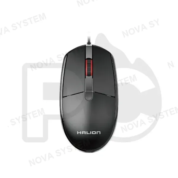 MOUSE OFICINA HALION ZIGMA HA-M209D BLACK DUAL MODE