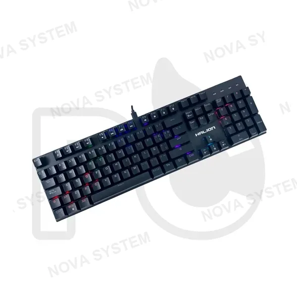 TECLADO MECANICO HALION STELLAR HA-KG916 RAINBOW