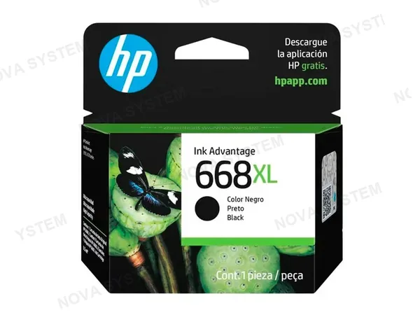 TINTA HP 7FP39VL (668XL) BLACK P/ DJ 2975/ 4375