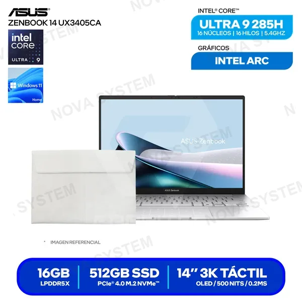 ( 90NB14W4-M02950 ) LAPTOP ASUS ZENBOOK 14 UX3405CA-SU159W ( 90NB14W4-M0295...
