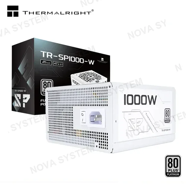 FUENTE DE PODER THERMALRIGHT SP-1000-W WHITE 1000W 80 PLUS PLATINUM FULL MODULAR COMPUTERSHOP