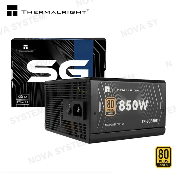 FUENTE DE PODER THERMALRIGHT TR-SG850S BLACK 850W 80 PLUS GOLD COMPUTERSHOP