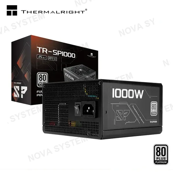 FUENTE DE PODER THERMALRIGHT SP-1000 BLACK 1000W 80 PLUS PLATINUM FULL MODULAR COMPUTERSHOP