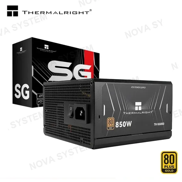 FUENTE DE PODER THERMALRIGHT TR-SG850 BLACK 850W 80 PLUS GOLD FULL MODULAR COMPUTERSHOP
