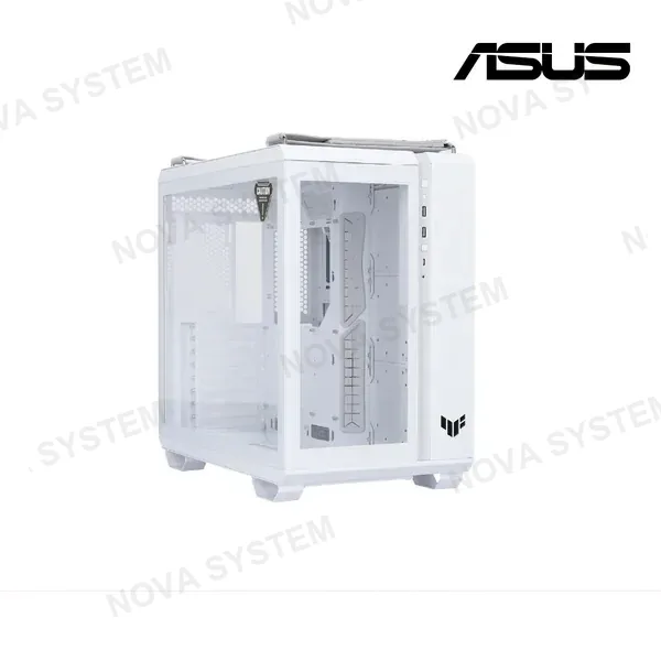 CASE ASUS TUF GAMING GT502 BLANCO ( 90DC0090-B08000 ) S/ FUENTE VIDRIO TEMPLADO