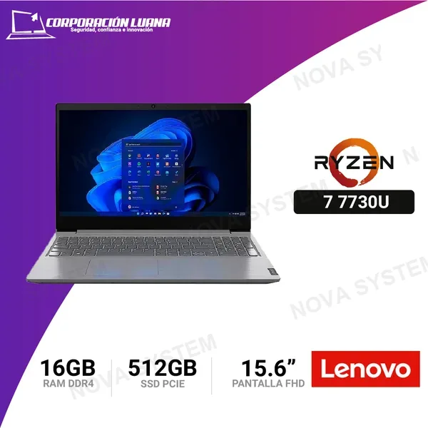 LAPTOP LENOVO V15 G4 AMD RYZEN 7 7730U ( 82YY002YLM ) RAM 16GB DDR4 | SSD 512GB | 15.6\\