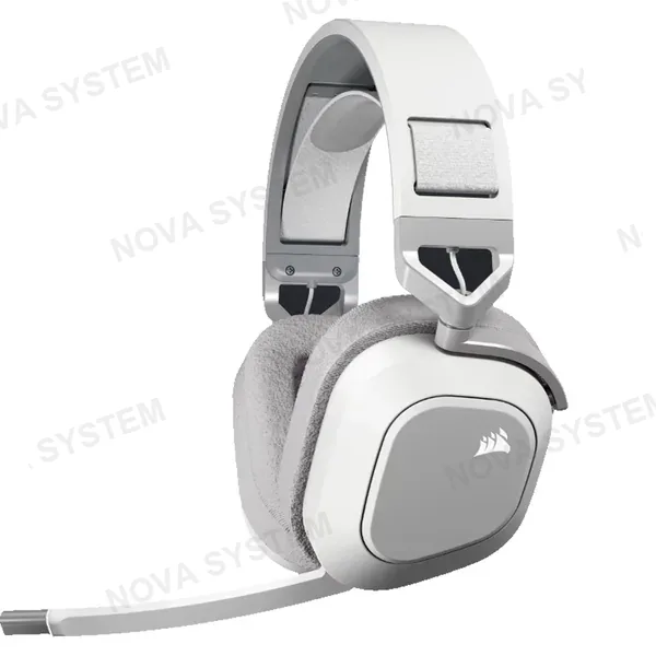 AUDIFONOS GAMMER CORSAIR HS80 MAX WIRELESS WHITE