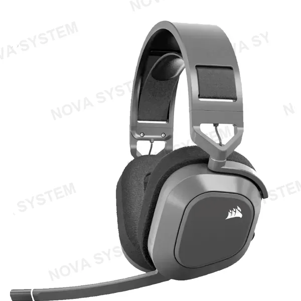 AUDIFONOS GAMMER CORSAIR HS80 MAX WIRELESS GRIS