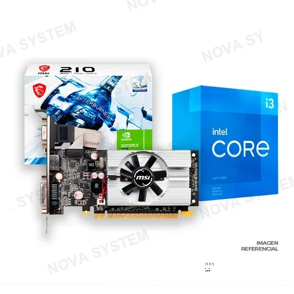 PromoPlus: Intel Core i3-10105F + MSI GeForce N210 1Gb DDR3