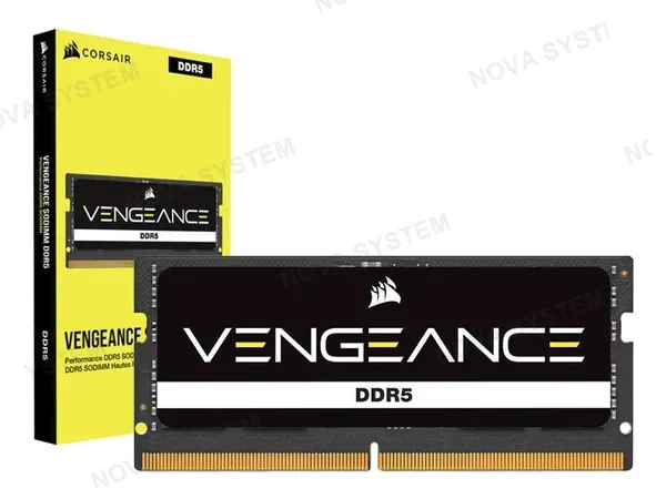 MEMORIA PARA LAPTOP SODIMM CORSAIR DDR5 24GB 5600MHZ (CMSX24GX5M1A5600C48) 5600 MHZ