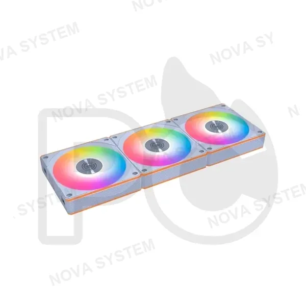 KIT 3 EN 1 LIAN LI UNI FAN CL WHITE WIRELESS 120MM