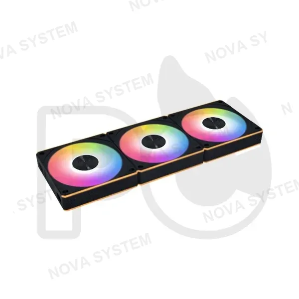 KIT 3 EN 1 LIAN LI UNI FAN CL BLACK WIRELESS 120MM
