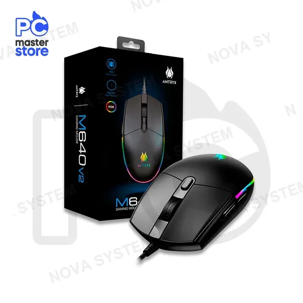 MOUSE GAMING ANTRYX M640 V2 BLACK