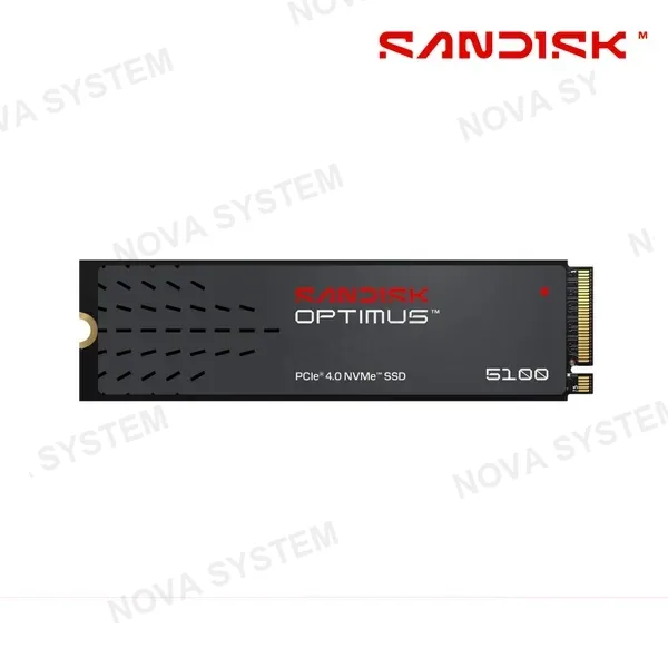 SSD SANDISK OPTIMUS 1TB 5100 ( SDSP51100TAN-000E0 ) NVME PCIE 4.0 | LECTURA 7100 MB/S - ESCRITURA 6700 MB/S | SIN DISIPADOR