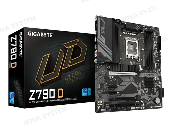 PLACA MADRE GIGABYTE Z790 D DDR4 (GBVZ790-D) SOCKET LGA 1700, RAM DDR4, 14VA, 13VA, 12VA GEN
