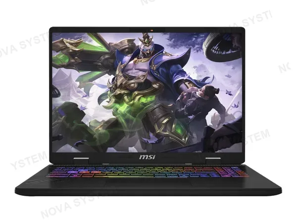 LAPTOP MSI AMD RYZEN 9 8940HX MSI CROSSHAIR A16 HX D8WFKG (D8WFKG-015US) RAM 32GB, SSD 1TB, RTX 5060 8GB, PANTALLA 16 WQXGA 240HZ, WIN11, COSMO GREY