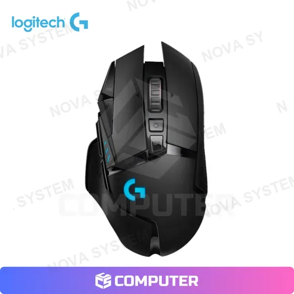 MOUSE GAMING LOGITECH G502 LIGTHSPEED WIRELESS BLACK 25K DPI