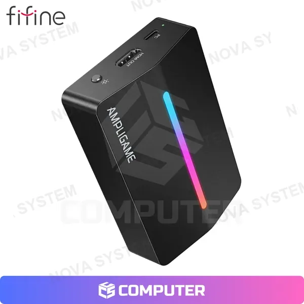CAPTURADORA DE VIDEO FIFINE V3 /4K-30 Hz / 2K-60 Hz / 1920p-120 Hz