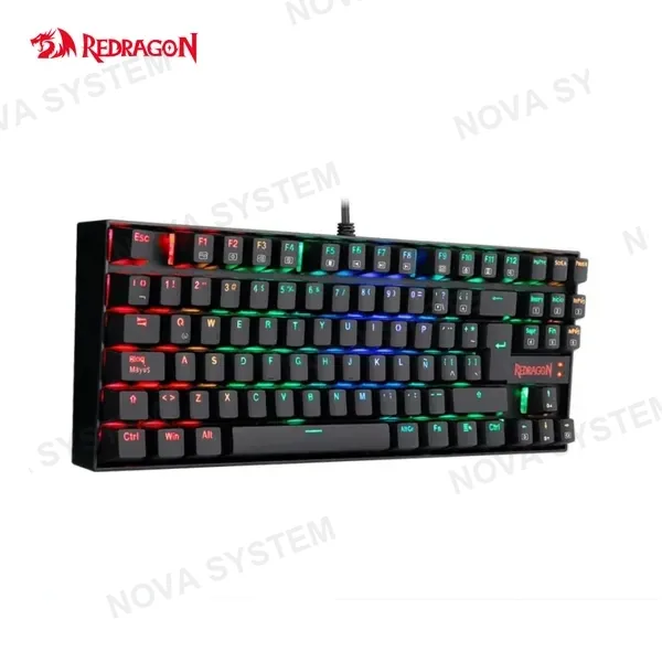 TECLADO MAGNETIC REDRAGON KUMARA K552 RGB-M ESPAÑOL BLACK