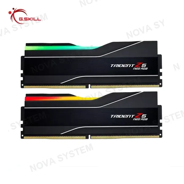 MEMORIA RAM G SKILL TRINDENT Z5 NEO RGB DDR5 32GB (2X16GB) 6000MT/S CL30 BLACK