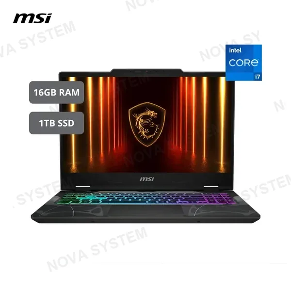 LAPTOP GAMER MSI 15 B2RWGKG-409US | 7-240H | 16GB RAM | 1TB SSD | RTX 5070 8GB