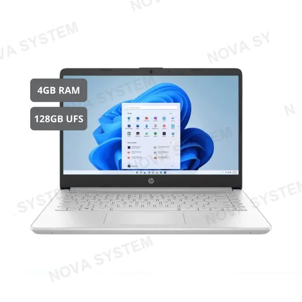 LAPTOP HP HP 14-DQ6103DX | N150 | 4GB RAM | 128GB UFS