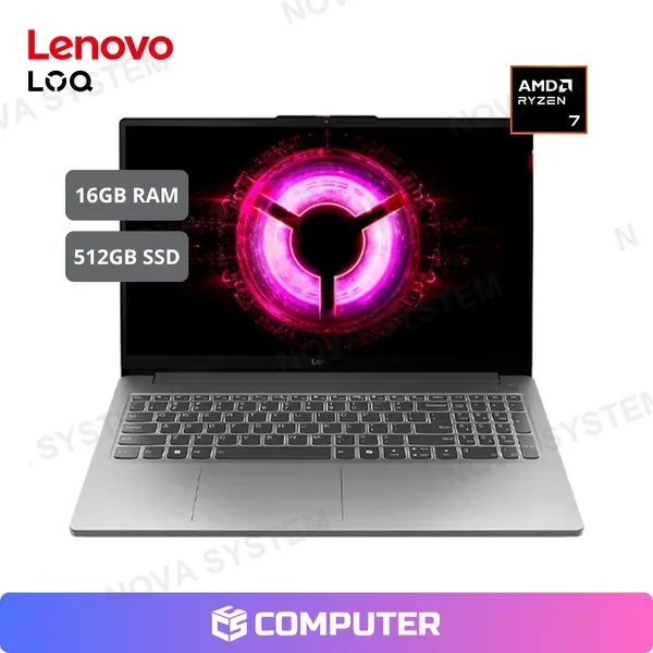 LAPTOP LENOVO 15ARP10 (83K700TUUS) | R7-170 | 16GB RAM | 512GB SSD