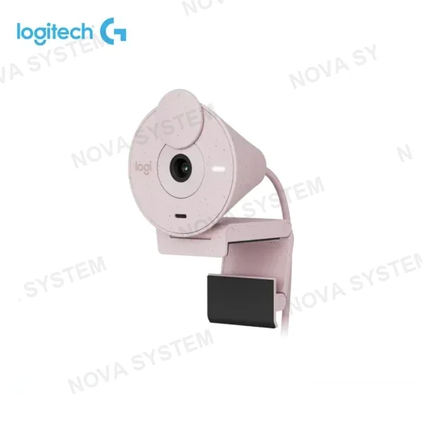 CAMARA WEB LOGITECH BRIO 300 FHD 1080P USB-C ROSE