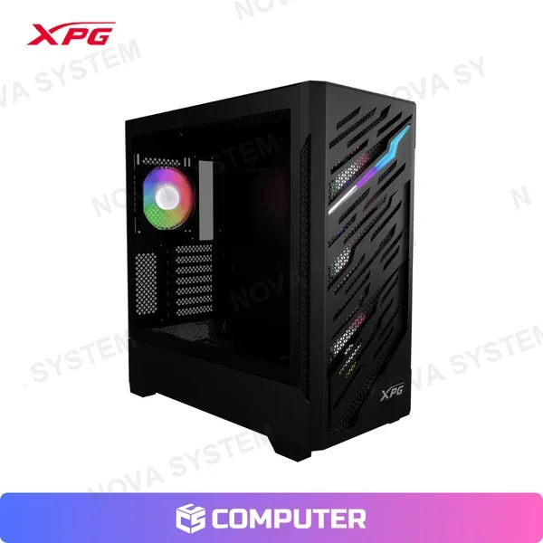 CASE XPG STARKER AIR BTF ARGB BLACK