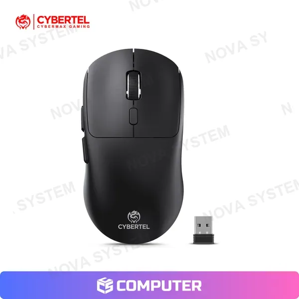 MOUSE CYBERTEL EXPLORER 4 - CBX M800 BT WIFI USB BLACK RGB