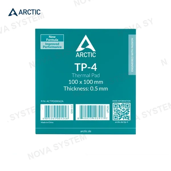 THERMAL PAD ARCTIC TP-4 100X100X0.5MM