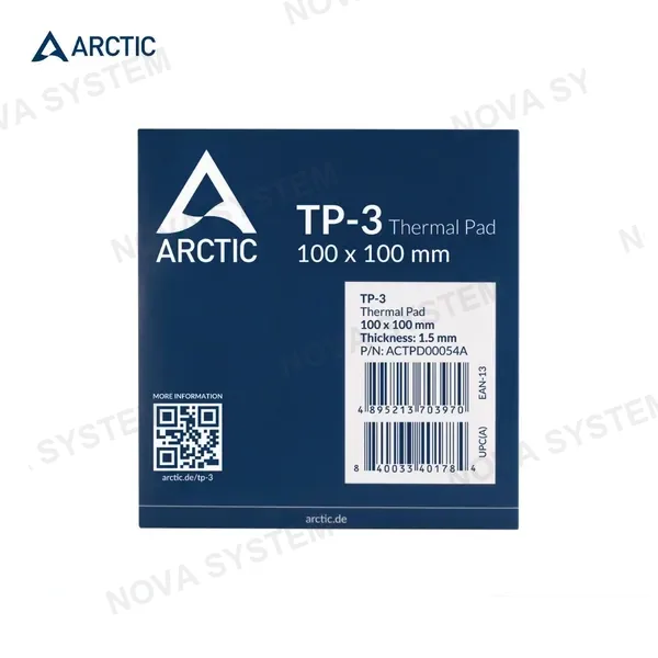 THERMAL PAD ARCTIC TP-3 100X100X1.5MM
