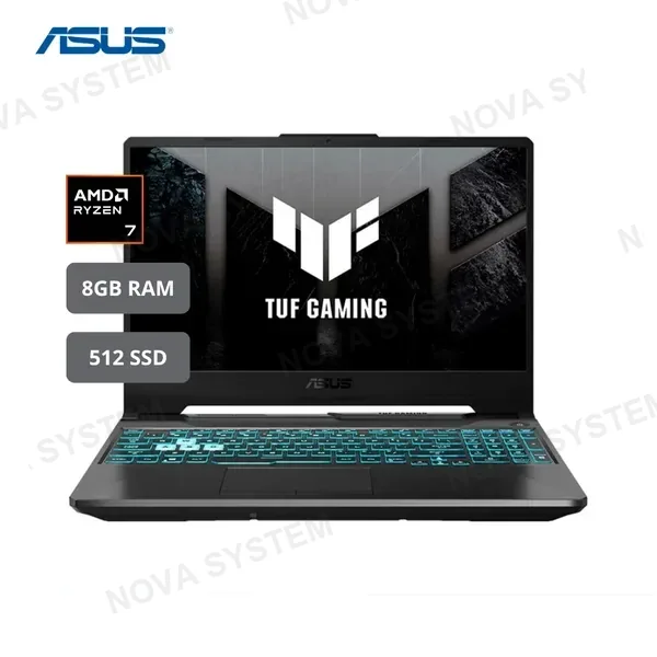 LAPTOP GAMER ASUS FA506NCG-HN360W | R7-8845HS | 8GB RAM | 512GB SSD