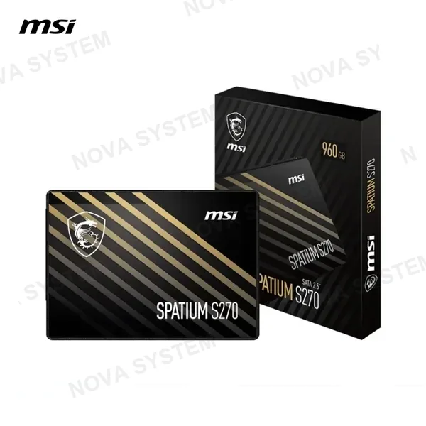 DISCO SOLIDO SSD SATA MSI SPATIUM S270 2.5 960GB