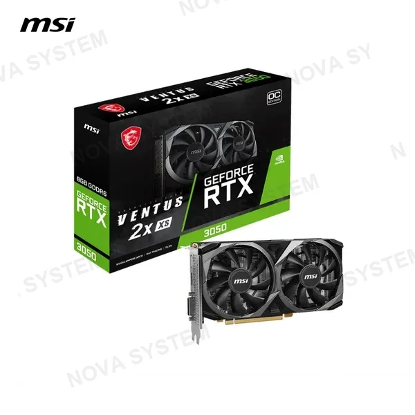 TARJETA DE VIDEO MSI VENTUS RTX 3050 X2 XS 8GB OC