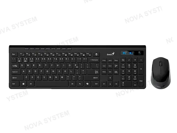 TECLADO Y MOUSE GENIUS SLIM STAR 8230 AI COPILOT WIRELES BT 31340015401