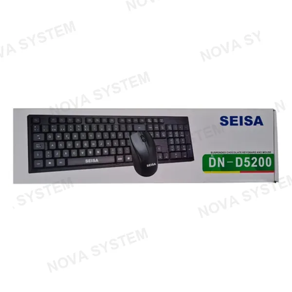 DN-D5200 Kit Combo Teclado Y Mouse Con Cable Usb