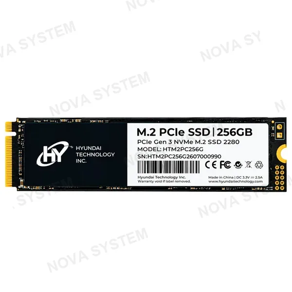 SSD HYUNDAI M.2 256GB GEN 3X4 NVME