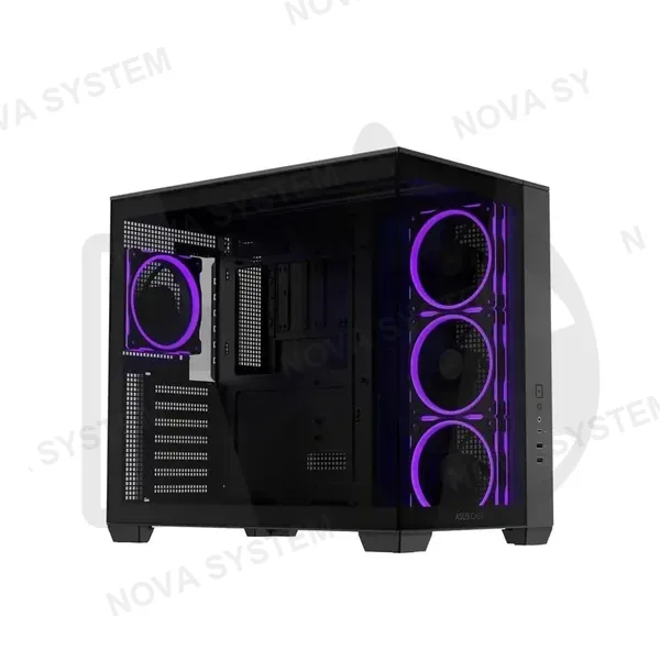 CASE GAMER ASUS A32 PLUS BLACK 4 FANS ARGB S/F