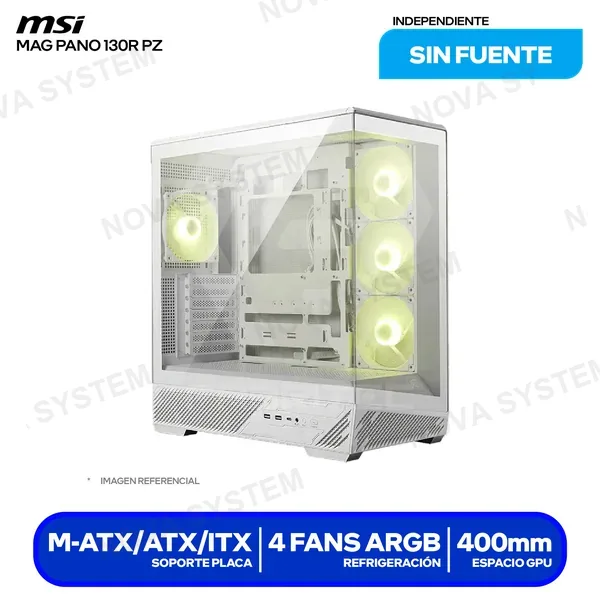 ( MAG PANO 130R PZ WHITE ) CASE MSI MAG PANO 130R PZ ( MAG PANO 130R PZ WHITE ) BL...