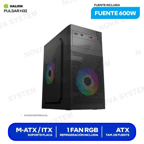 ( PULSAR H32 ) CASE GAMER HALION DATAONE PULSAR H32 ( PULSAR H32 ) C/F...