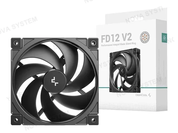 COOLER PARA CASE DEEPCOOL FD12 V2 (R-FD12V2-BKNPN1-G) 120MM, NEGRO-34088