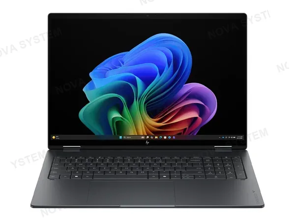 LAPTOP HP CORE ULTRA 7 355 OMNIBOOK X FLIP 16-CB0023DX (D31MKUA#ABA) PANTALLA 16 OLED TACTIL, RAM 16GB, SSD 1TB, WIN11, GRIS ECLIPSE